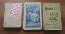 Antique Lot 3: Hood's Cook Book Collection (1877 - 1886) Rare Recipe Books picture
