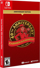 Carmen Sandiego 40th Anniversary Edition Nintendo Switch - Brand New Sealed Game picture