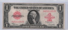 RARE 1923 $1 LEGAL TENDER RED SEAL VERY NICE NOTE picture