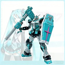 RG40B 1/144 RX-78-2 Ver 2.0 Hatsune Miku Color Gunpla Model Kit Toy picture