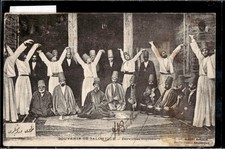 Greece Salonica Whirling Dervishes 1910s PC picture