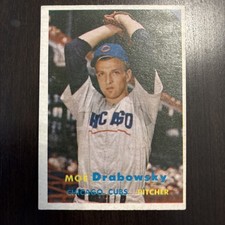 1957 Topps - Moe Drabowsky #84 (RC) EXMT picture