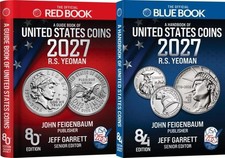 2027 Official Whitman Red/Blue Book Set US Coins  - Hardcover *Ships Now* picture