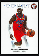 Topps Pristine 2025-2026 Shai Gilgeous-Alexander Thunder Case Hit Clean Court picture