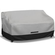 Fade and Tear Resistant Patio Loveseat Covers, Heavy-Duty Waterproof Couch Cover picture