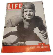 October 9, 1939 LIFE Magazine US History, 1930s advertising  Oct. 10 8 picture