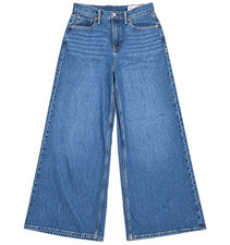 Gap Women’s Fast Baggy Sky High Jeans Size 29/8R Wide Leg Y2K Casual Streetwear picture