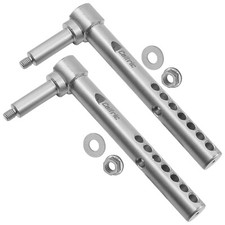 Caltric AM120680 Deck Wheel Arm for John Deere GX335 X324 2210 Front Right Left picture