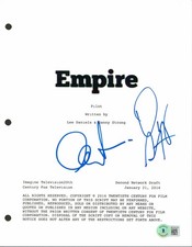 Lee Daniels & Danny Strong Authentic Signed Empire Script Cover BAS #BF24134 picture