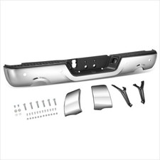 Rear Step Bumper Compatible with 2009-2018 Dodge Ram 1500 & 2019-2024 Ram 1500.. picture
