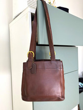 Vintage Coach Waverly Buckle Bag (Style # 4157) - Mahogany. Made in ‘96 USA picture