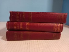 1912 Studies in the Scriptures VOLs 1,2,3 Watchtower.  Lot 3 Books.  picture