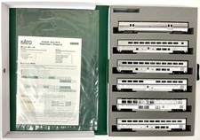 Kato N Scale 10-1789 Amtrak Superliner I Phase VI 6 Car Set w/Bookcase picture