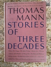 Thomas Mann Stories of Three Decades HC Alfred A. Knopf 1936 DJ New York picture