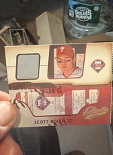 2002 Fleer Authentix - Jersey Authentix Scott Rolen #JA-SR Rare picture