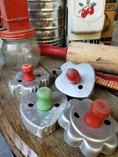 Vintage Red Handle Kitchen Utensils picture