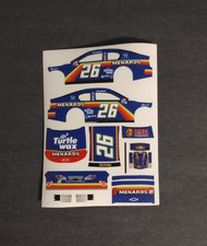 2003 Paul Menard #26 Turtle Wax Menards ARCA 1/64 Peel & Stick Decals picture