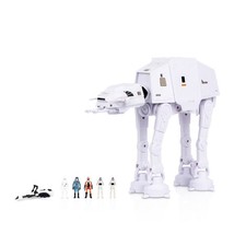 9pc Star Wars Micro Galaxy Squadron AT-AT Walker & Figures Playset Lights Sounds picture