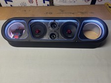 Led Beauty Panel For 4x6.5 Universal Speakers and 2 Super Twet Speaker not inclu picture
