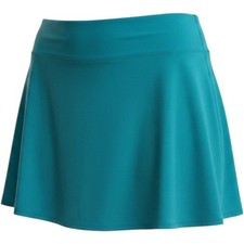 Alex Marie Swim Skirt Women 18W Teal Excellent Skort AX11985W Solid Stretch picture