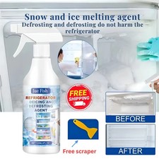 Freezer Defroster Spray 120ml De-Icer Fast Melt Refrigerator Car Windshield Lock picture