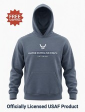 USAF “United States Air Force Veteran” Hoodie / Hooded Sweatshirt - Sz XL - NWT picture