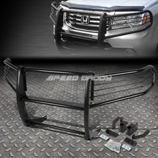 FOR 09-15 HONDA PILOT MR-V SUV BLACK COATED MILD STEEL FRONT BUMPER GRILLE GUARD picture