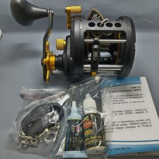 Mint NOS NIB Penn USA FTH40LW FATHOM Level Wind Overhead Offshore Fishing Reel picture