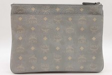 Mcm Aren Crossbody Pouch In Visetos Grey Eb0826lcrde picture