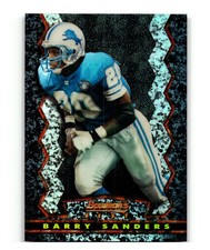 1994 Topps Stadium Club Bowman's Best BARRY SANDERS #14 Black Refractor picture