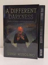 🇮🇹🌑Signed A Different Darkness Luigi Musolino Earthling Ltd 235 1st Ed picture