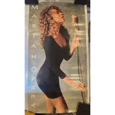 Mariah Carey Vintage 1990 Promo DEBUT Poster GIANT Columbia CBS Records RARE picture