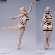 Notaman NT-04 1/12 Female Flexible Joint Girl Body &Head 6'' Action Figure Model picture