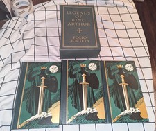 Legends of King Arthur (3v.) - Arthur, Holy Grail - Folio Society - 2001 Box Set picture