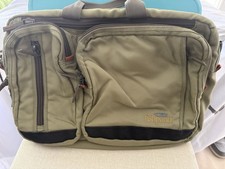 Vintage Fishpond Field Boulder Briefcase in Sag color- Converts To Backpack picture