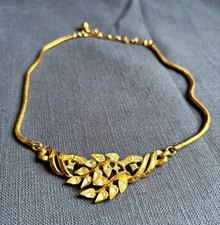 Vintage authentic mid-century Crown Trifari necklace picture