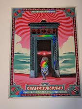 Phish 2025 Mexico FOIL Poster Riviera Maya Loeffler AP #/55 Print picture