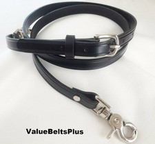Adjustable Leather Replacement Strap for Vintage Coach Hand Bags & Purses NEW picture