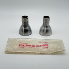 NOS Porsche 356 A Exhaust Muffler Funnel Set PAIR Genuine picture