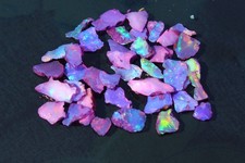Purple Pink Ethiopian Opal Rough 7-15mm 10pcs Fire Gemstone picture
