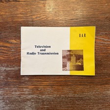 United Arab Republic Television and Radio Transmission 1961 Paperback Rare GOOD picture