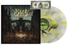 GHOST Meliora 2XLP Yellow Black Smoke Vinyl 10th Anniv Dust Buck Sealed NEW picture