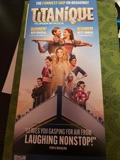 TWO Flyers Titanique - Broadway Promo Ad - St. James Theatre - Broadway, NYC picture