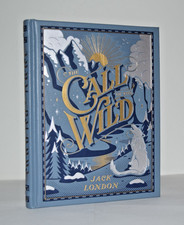 New Call of the Wild Jack London Illustrated Leather Bound Collectible Hardcover picture