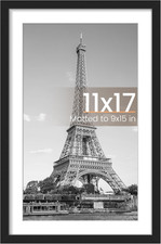 11X17 Picture Frame, Wall Decor Poster Frames, Black 1 Pack picture
