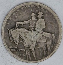 1925 Stone Mountain Commemorative Half Dollar Philadelphia 50C ~COINGIANTS~ picture