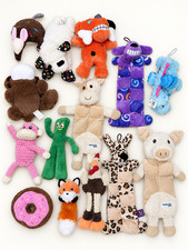 Large Lot of Barely Used Dog Toys - Plus, Squaky & Crinkle Assortment picture