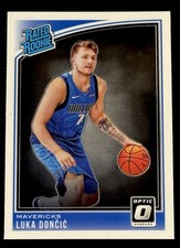 Luka Doncic 2018-19 Donruss Optic #177 Rated Rookie RC Mavericks Lakers picture