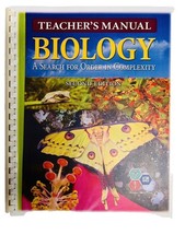 Biology A Search for Order Teachers Manual~2nd Ed~Christian Liberty Press N1 19 picture