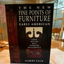 The New Fine Points of Furniture: Early American Albert Sack HC Illus 1993 1st picture
